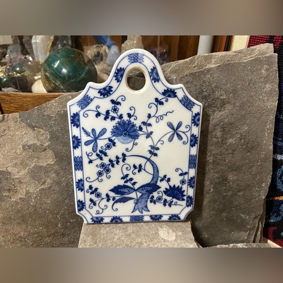 Vintage Classic Blue & White China Decorative Board - Picture 7 of 13